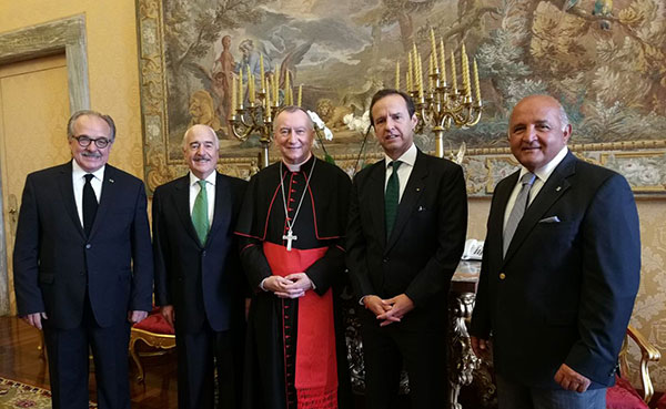 Expresidentes Pastrana y Quiroga llevan al Vaticano su inquietud por Venezuela | Foto: @tutoquiroga