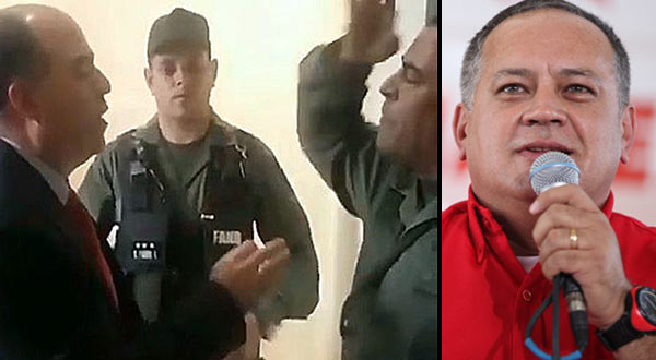 Diosdado Cabello aplaudió actuación del Coronel Lugo | Fotomontaje Notitotal