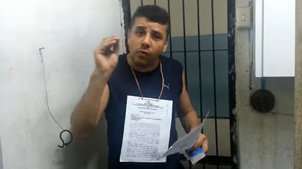 Polichacao "secuestrado" por el Sebin | Foto: Captura de video