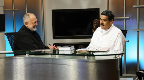 Nicolás Maduro en el programa La Hojilla | Foto: @PresidencialVen