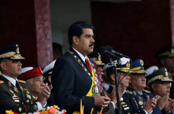 Arremetida contra Lilian Tintori pone a Nicolás Maduro “cara a cara” con líderes europeos | Foto: Twitter