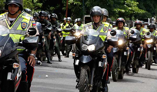 Policía Nacional Bolivariana (PNB) | Foto: Archivo