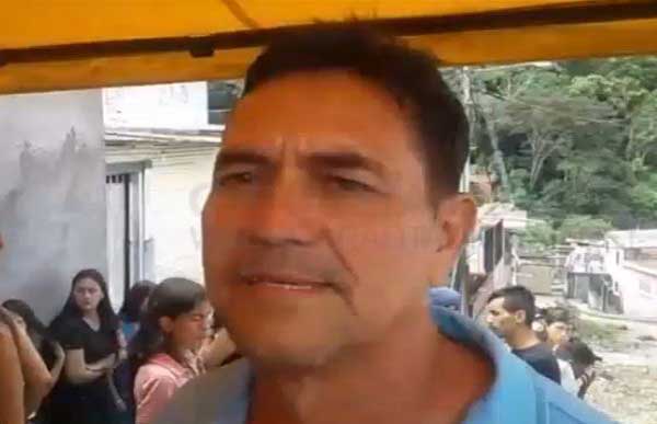 Padre de Ender Peña | Captura de video