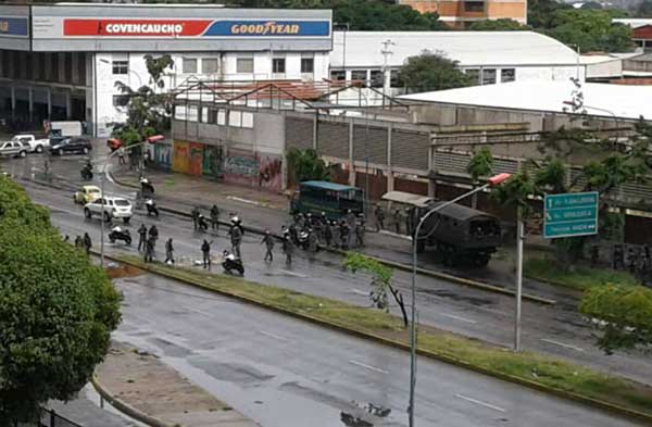 Denuncian cuatro heridos de bala durante “trancazo” en Barquisimeto | Foto: El Impulso