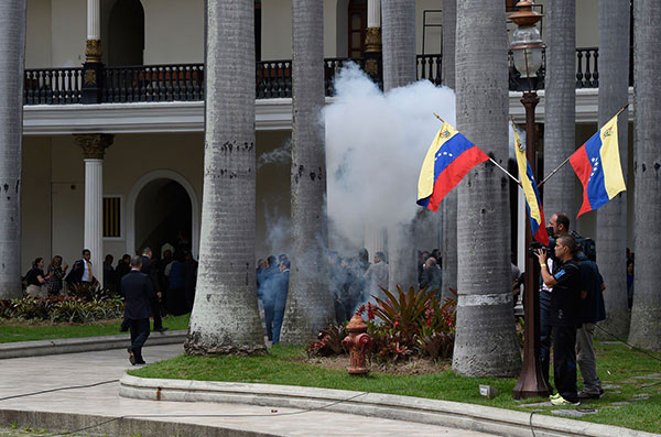 Mercosur expresó su “categórico rechazo” al ataque a la Asamblea Nacional | Créditos: AFP