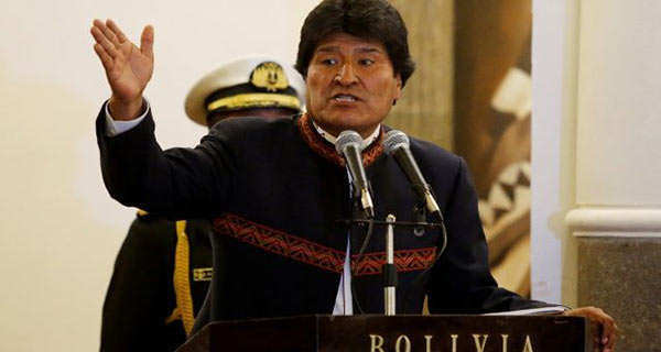 Evo Morales, presidente de Bolivia | Foto: Cortesía