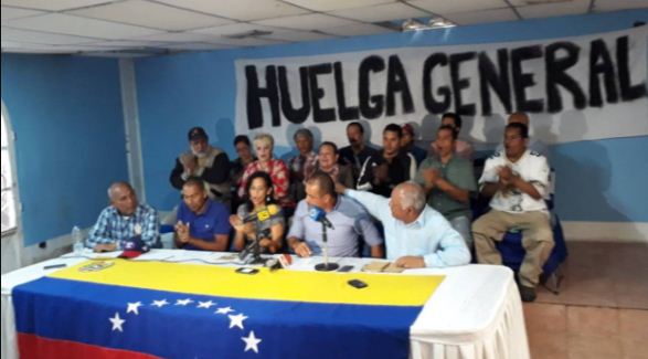 Convocatoria a Huelga General | Foto: El Nacional