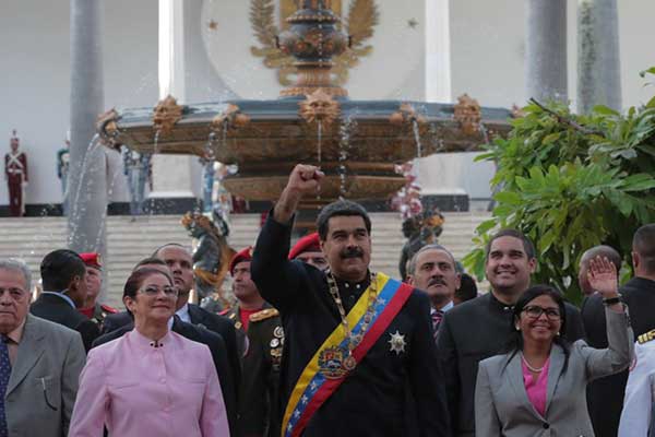 Asamblea Nacional Constituyente ratificó a Nicolás Maduro como presidente | Foto: @PresidencialVen 