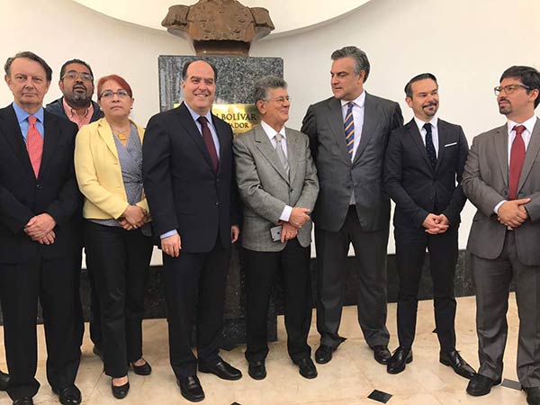 Más Embajadores de Francia, Reino Unido, España y México, en el Palacio Legislativo |Foto: Prensa AN