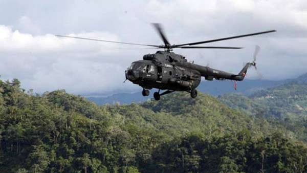 Helicóptero venezolano sobrevoló Colombia |Foto referencial