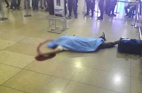 Asesinan a hombre dentro del aeropuerto de Maiquetía | Foto: @RCamachoVzla