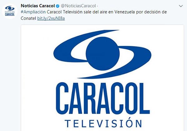 Caracol Tv sale del aire en Venezuela |Imagen referencial