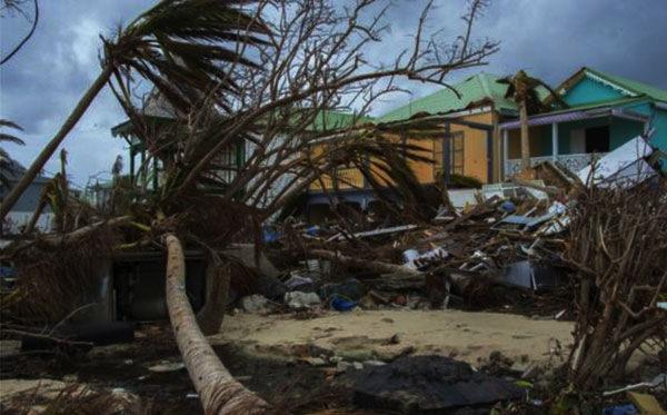 Huracán María dejó en devastación “absoluta” a Puerto Rico | Foto: AFP