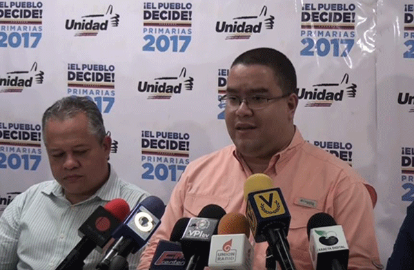 Comisión Electoral de la MUD abre proceso para que candidatos expresen inconformidades | Captura de video