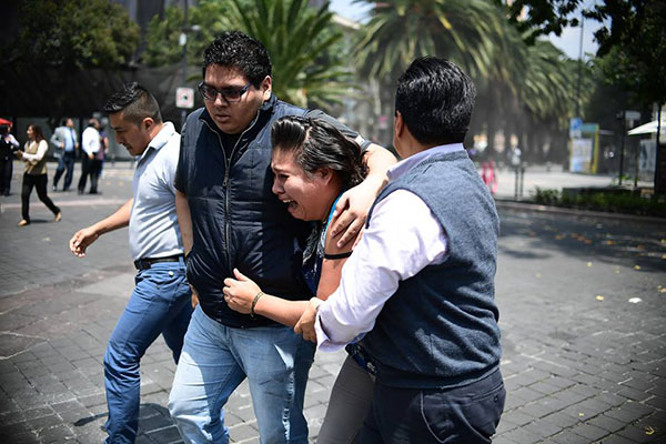 Decretan tres días de luto en honor a las víctimas del terremoto en México | Foto: Getty Images
