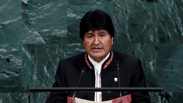 Evo Morales en la ONU | Foto: EFE