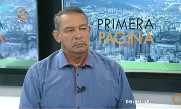 El gobernador del estado Vargas, Jorge Luis García Carneiro | Captura de video