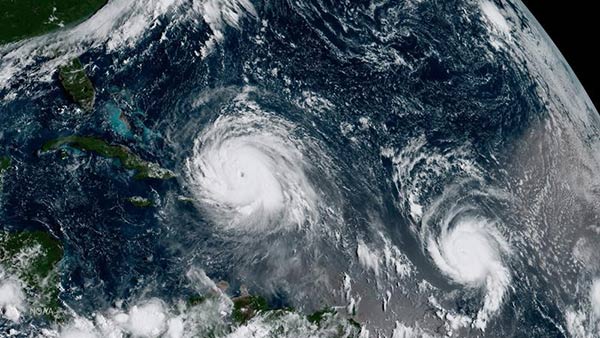 Huracán José acompaña a Irma en su trayecto por el Caribe, además Katia viene tras de ellos |Foto: Reuters