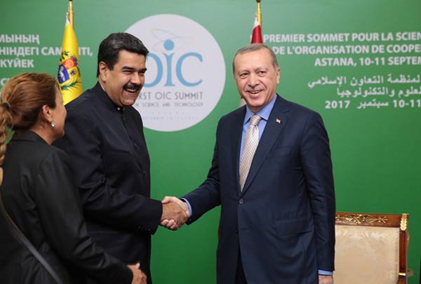 Presidente Nicolás Maduro con su homólogo de Turquía, Erdogan |Foto: Prensa presidencial