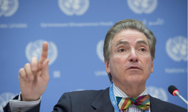 Alfred de Zayas, relator especial de la ONU | Foto: EFE