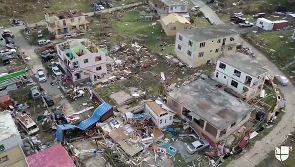 Paso de Irma por Tórtola | Foto: Captura de video