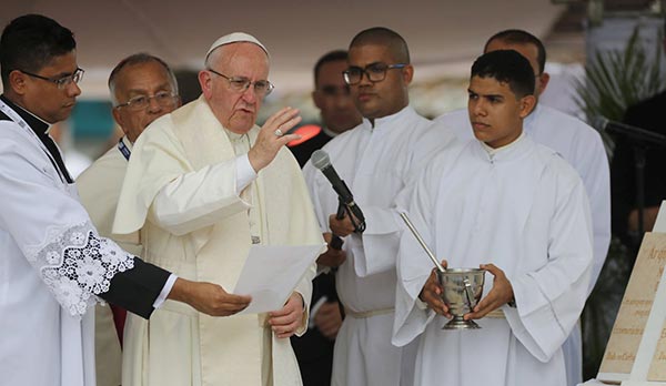 Papa Francisco en Colombia | Foto: EFE
