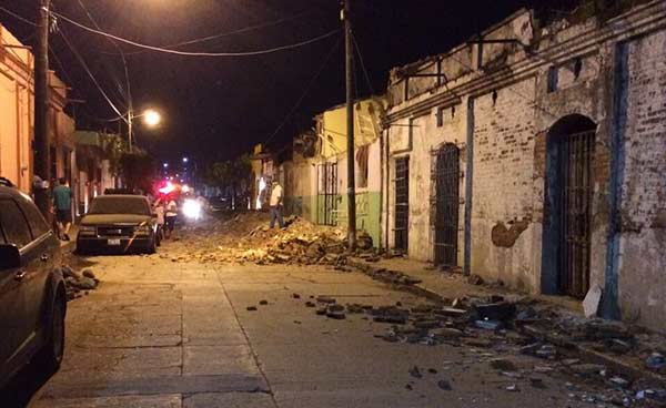 Terremoto en México | Foto: Twitter