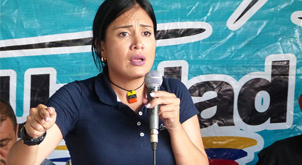 Gobernadora del estado Táchira, Laidy Gómez | Foto: Cortesía