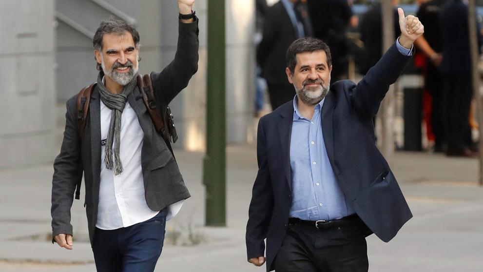 A prisión dos líderes separatistas catalanes por presunta sedición | Foto: EFE