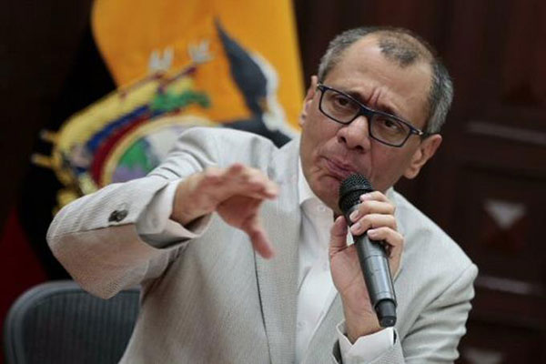 Vicepresidente de Ecuador va a prisión por caso Odebrecht | Foto: Agencias