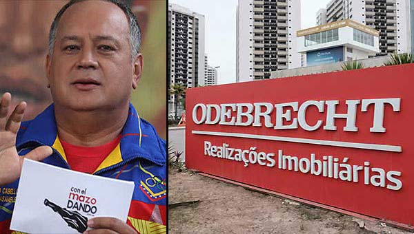 Diosdado Cabello es investigado por caso Odebrecht