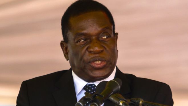 Emmerson Mnangagwa, nuevo presidente de Zimbabue
