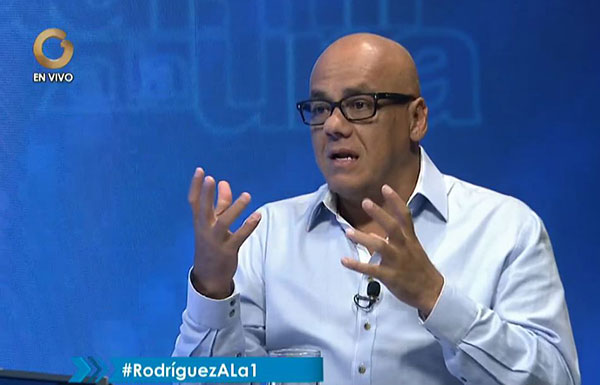 Jorge Rodríguez | Captura de video