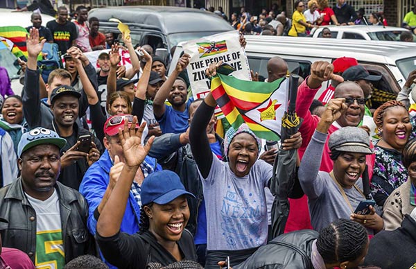 Pueblo de Zimbabue |Foto AFP