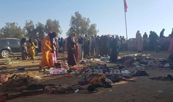 Avalancha humana deja al menos 15 muertos en Marruecos | Foto: @2MInteractive