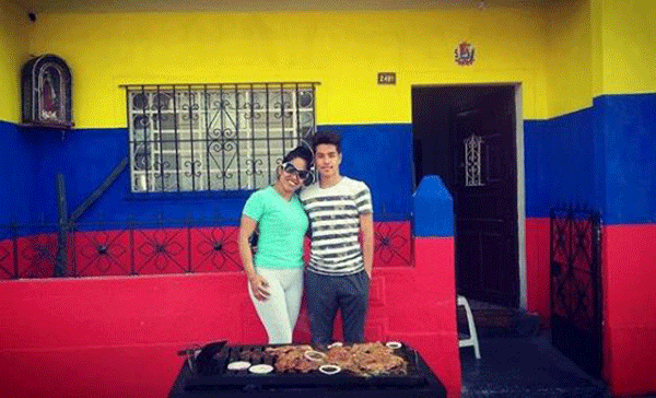 Peruana pintó su casa con la bandera de Venezuela | Foto: Instagram