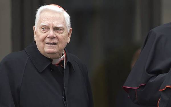 Muere el cardenal Bernard Law implicado en escándalo de pedofilia en EEUU | Foto cortesía