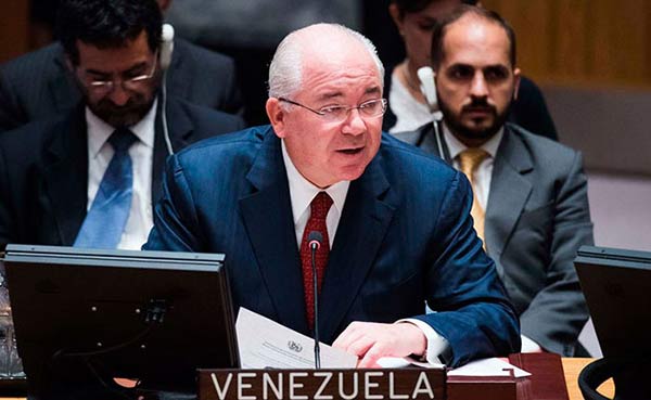 Rafael Ramírez. embajador de Venezuela ante la ONU | Foto: Cortesía