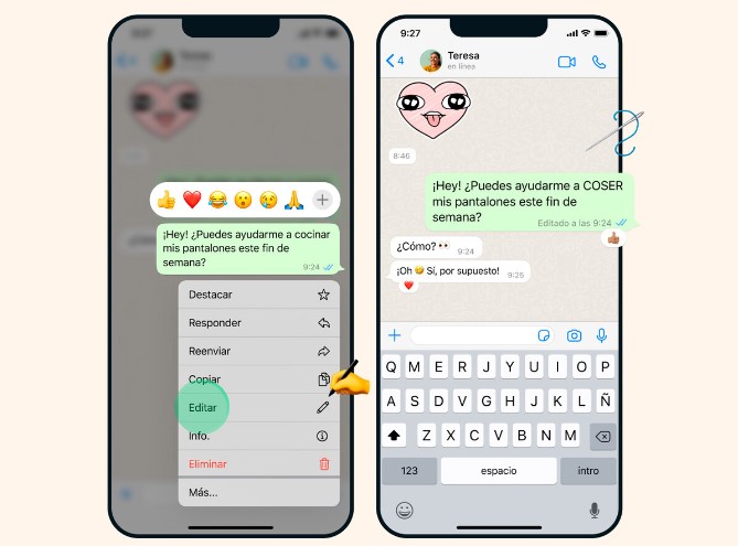 Whatsapp Ya Permite Editar Mensajes Enviados Instrucciones Notitotal 8113